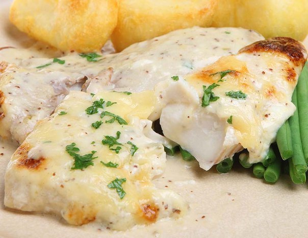 Запеченная рыба под хрустящей корочкой