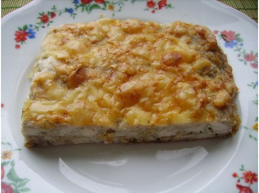 Запеканка из куриного филе