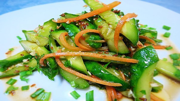 Огурцы по-корейски