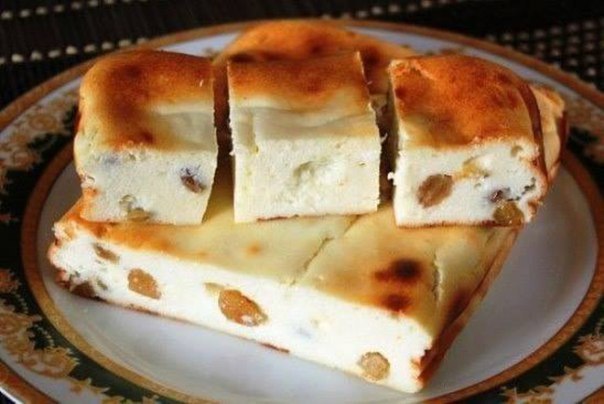 Рецепт творожной запеканки